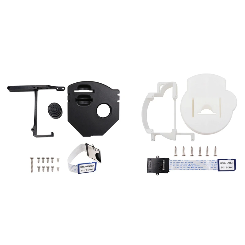 

Для GDEMU Remote SD Card Mount Kit удлинитель и для Gamecube GC погрузчик лоток монтажный комплект расширения адаптер