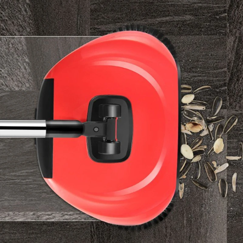 Нержавеющая сталь er ручной нажимной тип толчок ic метла Пылезащитная ручка