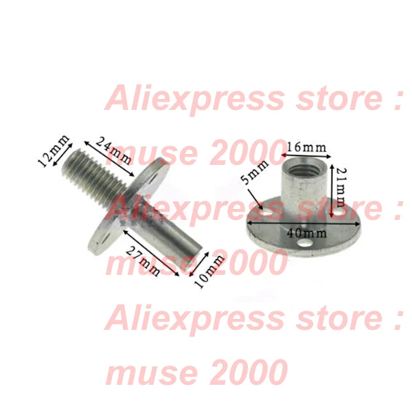 M12 кровать круглый фланец гайка eet столбец замок палте винт болт гайки утолщаются