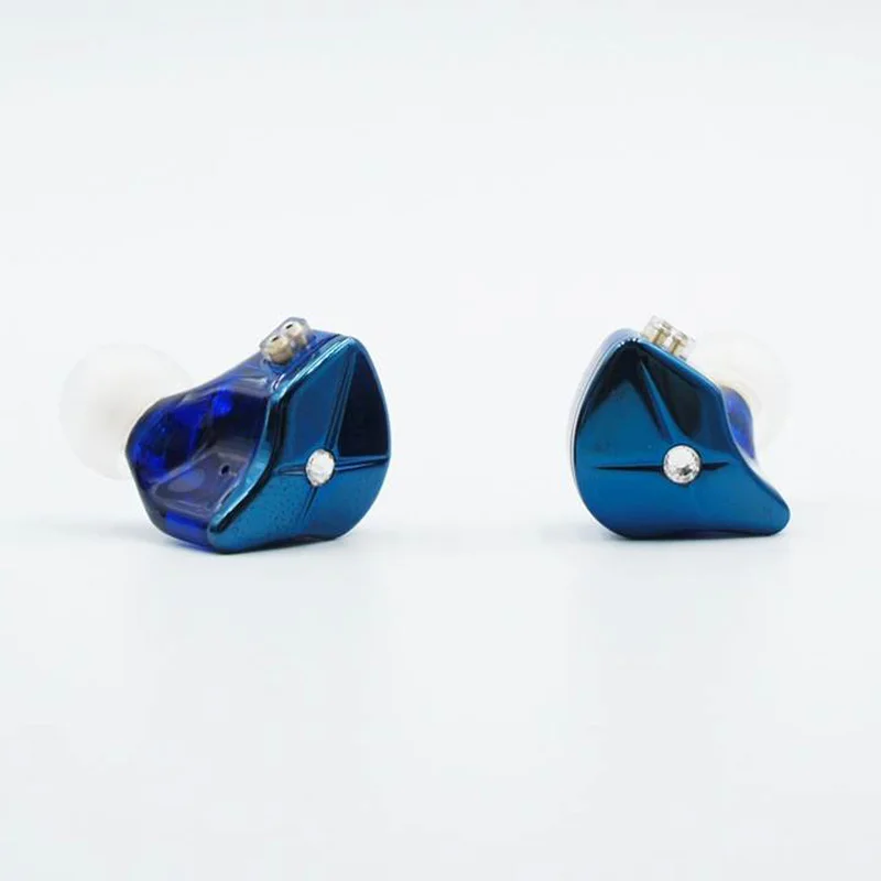Blue TFZ королева LTD Динамический драйвер 2-контактный 0,78 мм HiFi аудиофильские Внутриканальные наушники - Цвет: Blue