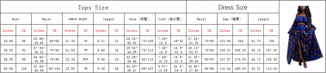 

2021 Wholesale Bubble Sleeve Crop Top Ruched Trim Maxi Skirt Women Dress Outfit african dress