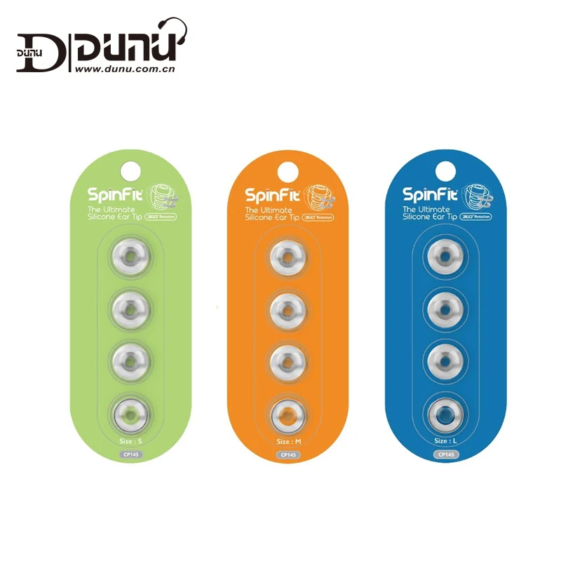 SpinFit CP145 CP 145 360 Силиконовые амбушюры с свободным вращением на градусы диаметр
