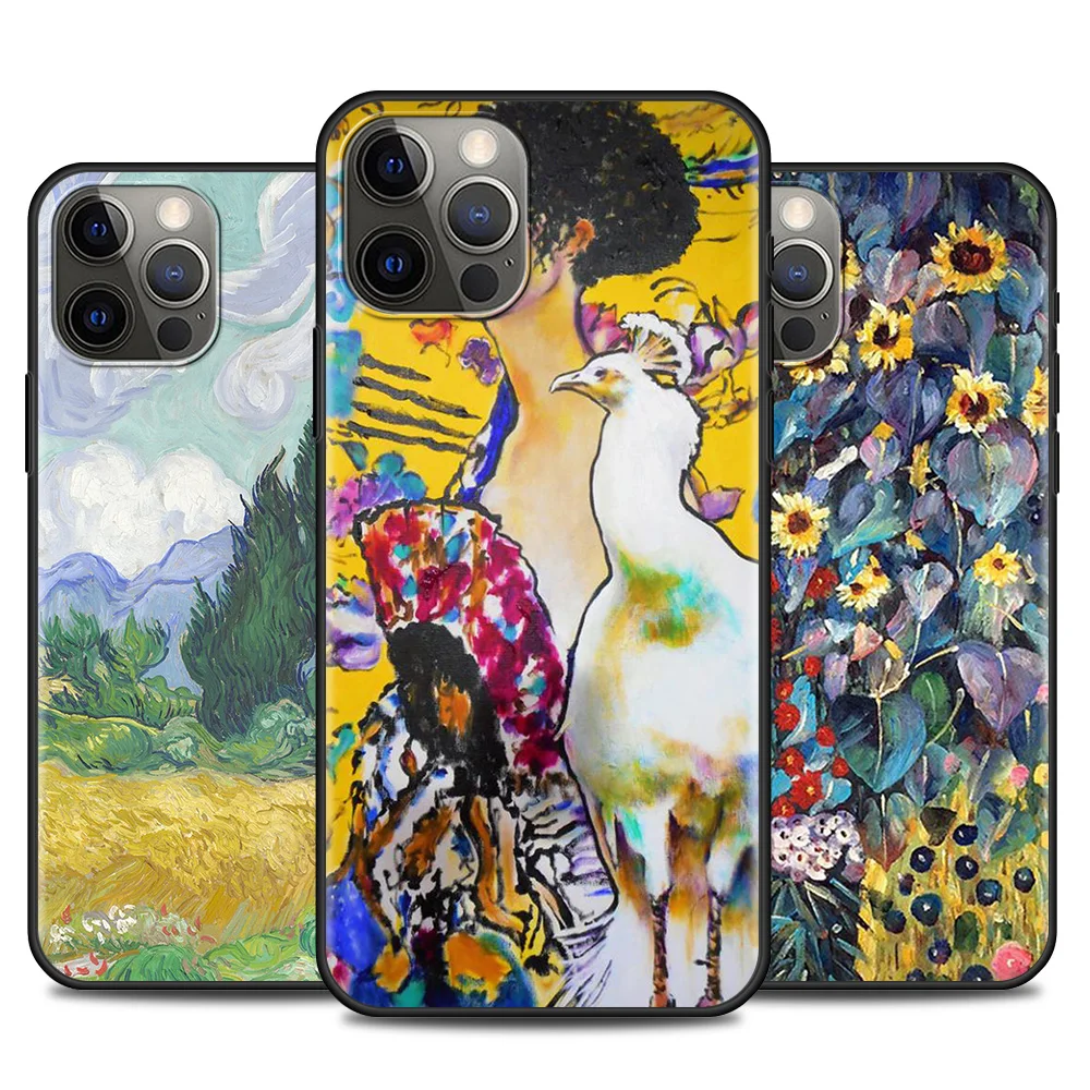 Черный чехол для iPhone 11 13 12 Pro Max XS XR X 8 7 6s 6 Plus 5 блестящий силиконовый бампер чехлы
