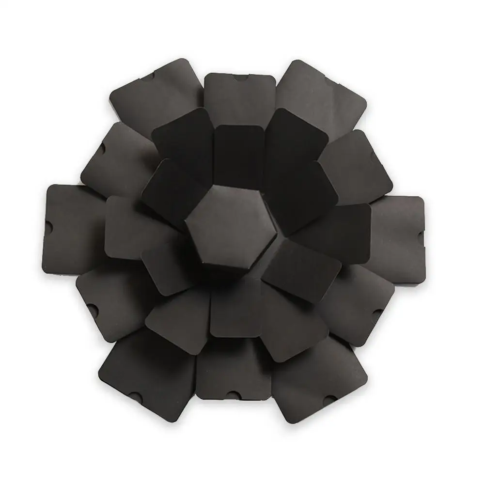 Шестигранная коробка с сюрпризом Романтический DIY скрапбук фотоальбом лентой