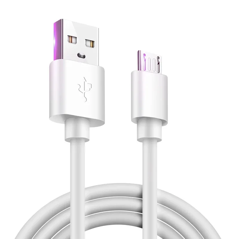 Micro USB кабель Type C/Micro кабель 5 футов, 2 в 1 данных и зарядный кабель для мобильного телефона, ноутбука, зарядной станции, банка питания, планшета - Цвет: Micro