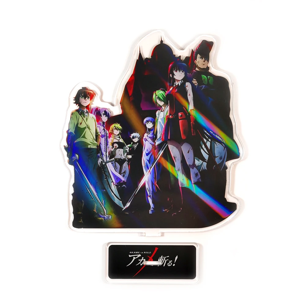 

Akame ga KILL! Tatsumi Akame Mine Leone Lubbock Sheele Bulat acrylic standee figurines desk decoration cake topper anime