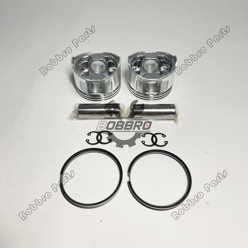 Комплект гильз цилиндра 2AB1 поршневое кольцо для двигателя Isuzu подходит трактора