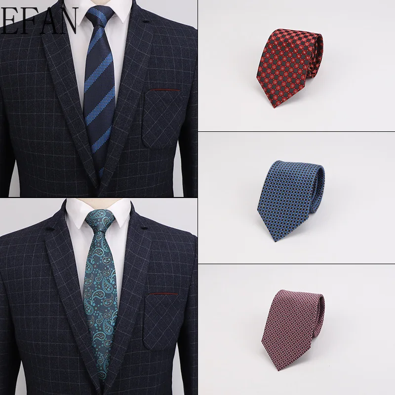 Новый галстук в клетку с пейсли полоску 8 см красный черный Шелковый жаккардовый