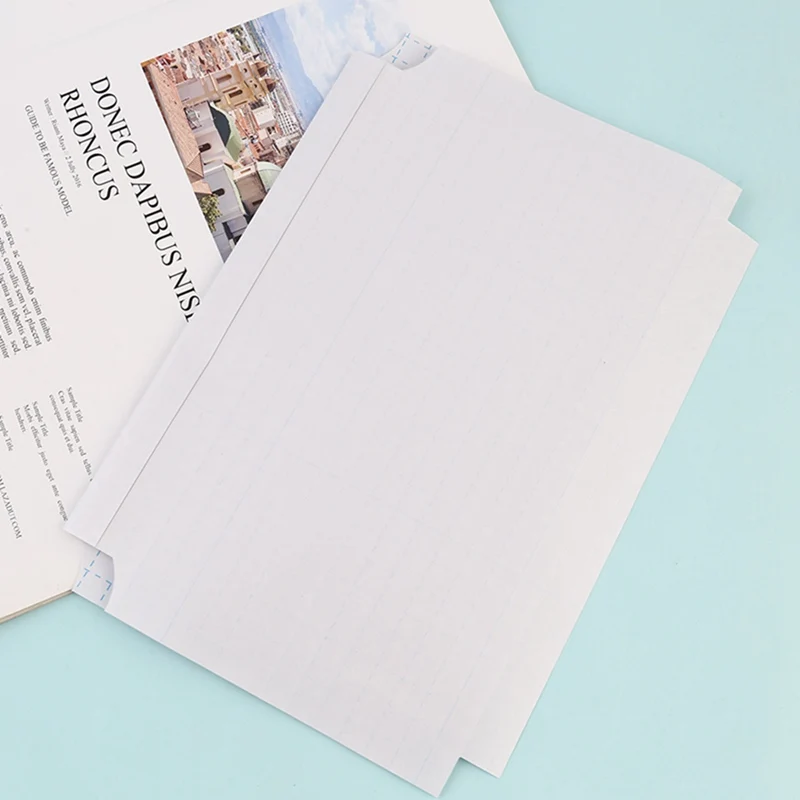 10 листов/набор прозрачная самоклеящаяся пленка для школьников|Обложки книг| |