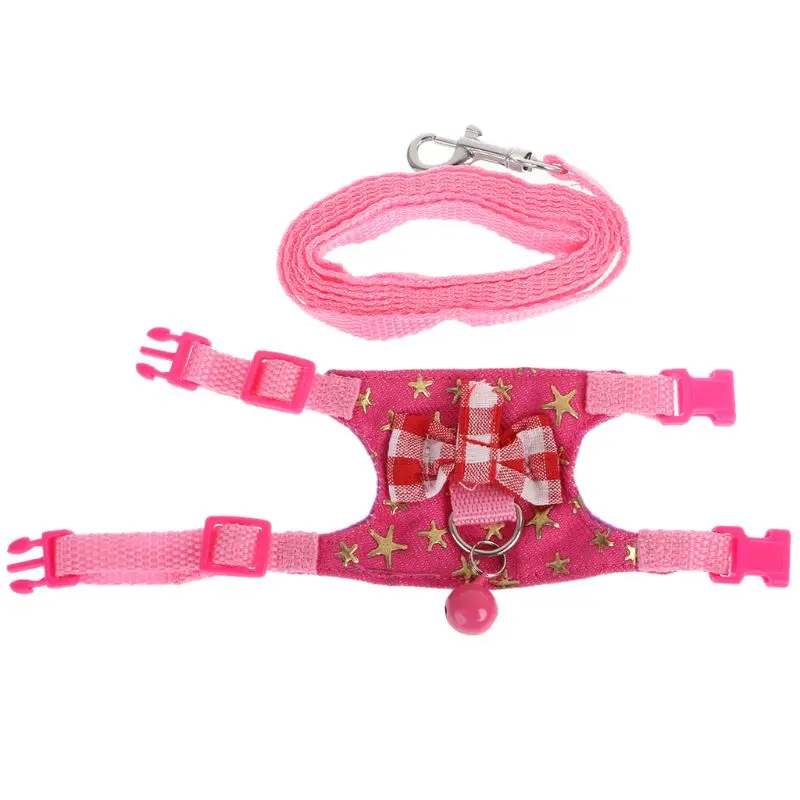 

Hamster Rabbit Harness Leash Set For Ferret Small Pet Chest Strap