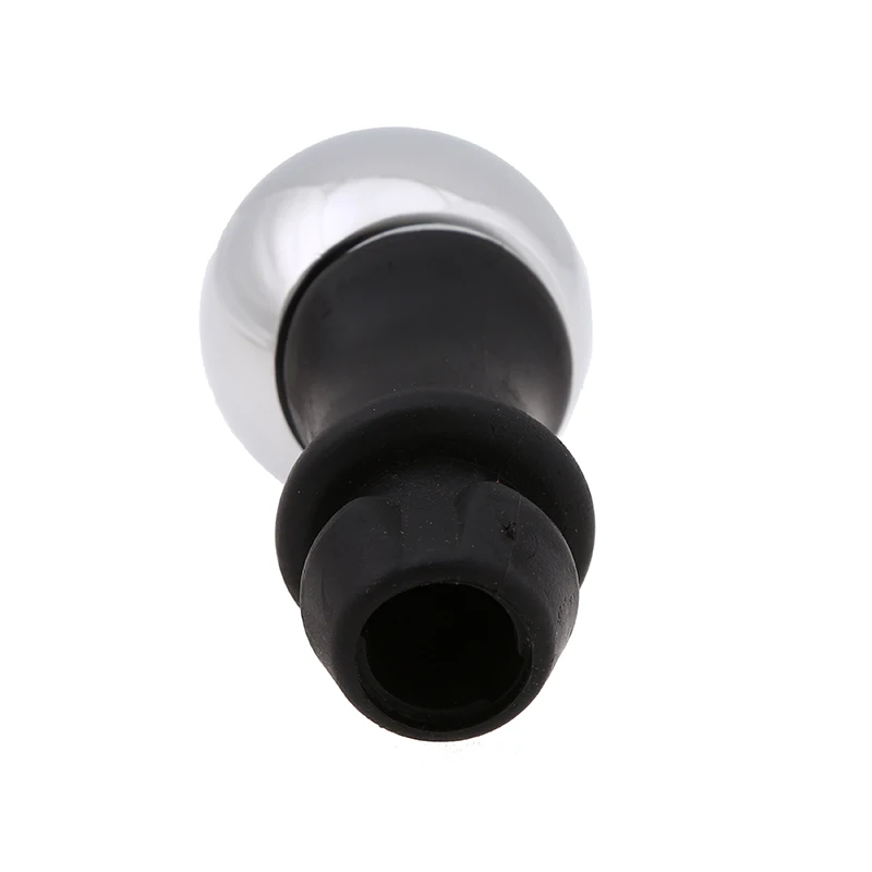 Ручка переключения передач Автомобильная POSSBAY 5 скоростей Черная/серебристая для