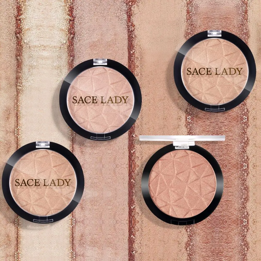  3 Color Highlighter Powder Palette Makeup Glow Face Contour Shimmer Illuminator Highlight Cosmetics Women |