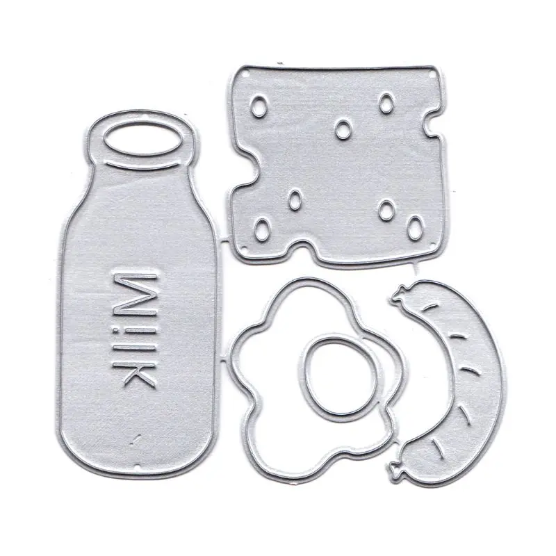 Бутылки с молоком металлические режущие штампы трафарет для скрапбукинга