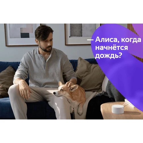 Яндекс Станция Мини New YNDX-00021 без часов |
