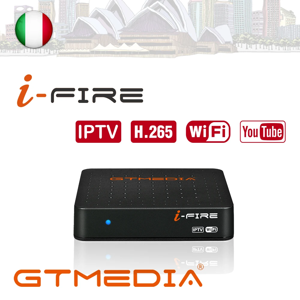 Новое поступление GTmedia IFIRE tv Box 4K HDR STB BOX Ультра HD WIFI Xtream IP tv Сталкер IP tv Youtube телеприставка медиаплеер интернет