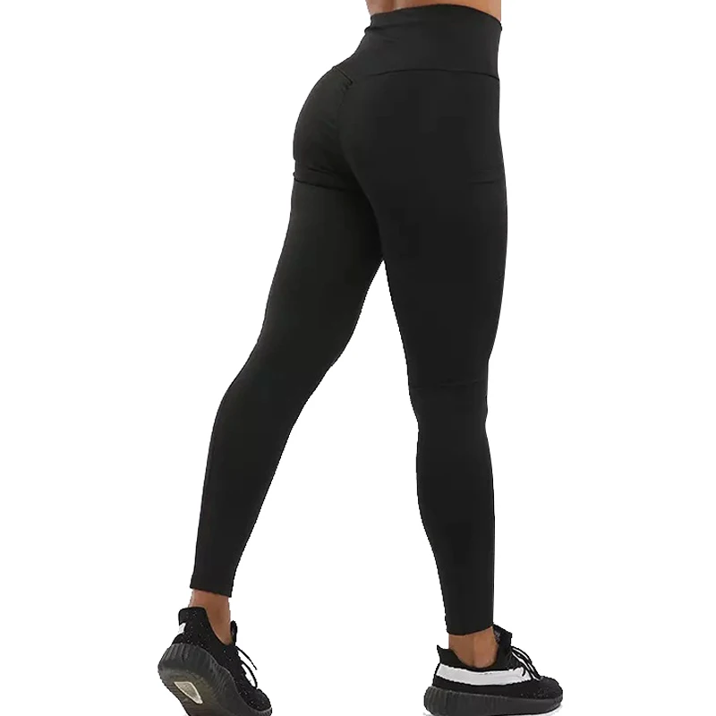 

Push Up Leggings Butt Lift Pants with Pocket Stretch Slimming for Yoga Women -OPK
