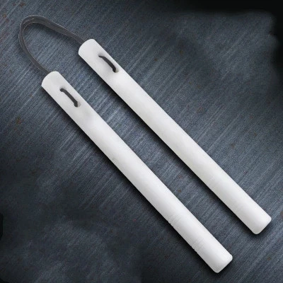 High Quality Solid Nunchakus Actual Performance for Beginners portable Self-defense Bruce Lee Nylon Rubber | Спорт и развлечения