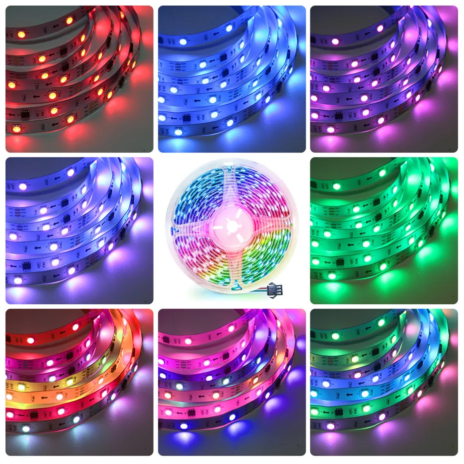 Светодиодные ленты с Wi-Fi светодиодные лампы для украшения спальни Rgb-лампа WS2811