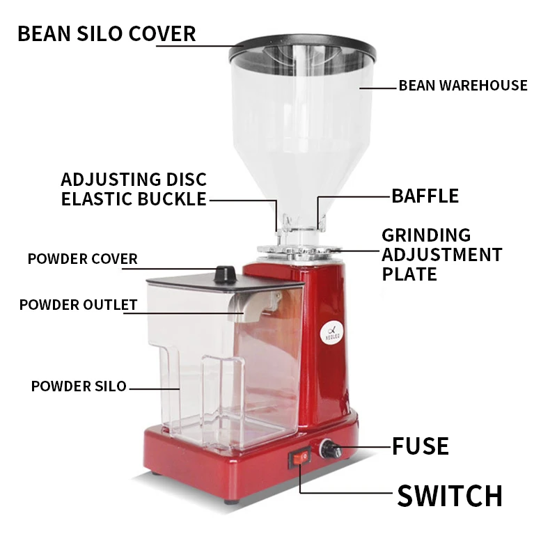 買取 エスプレッソコーヒーグラインダーXL-018商用制御グラインダー家庭用ハンドコーヒーグラインダー220v /110v