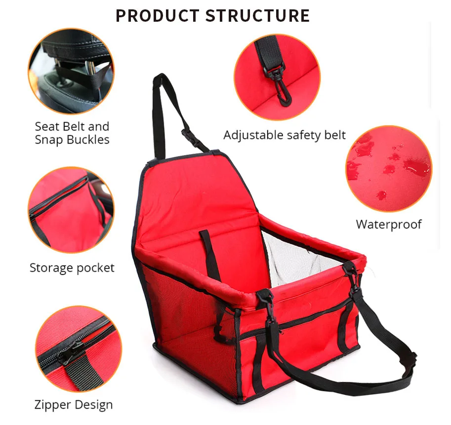 Kaufen Auto Matte Korb Seat Protector Abdeckung Pet Liefert Atmungsaktive Träger Käfig Mesh Tasche Wasserdicht Geruchlos Anti-Slip Universal Front