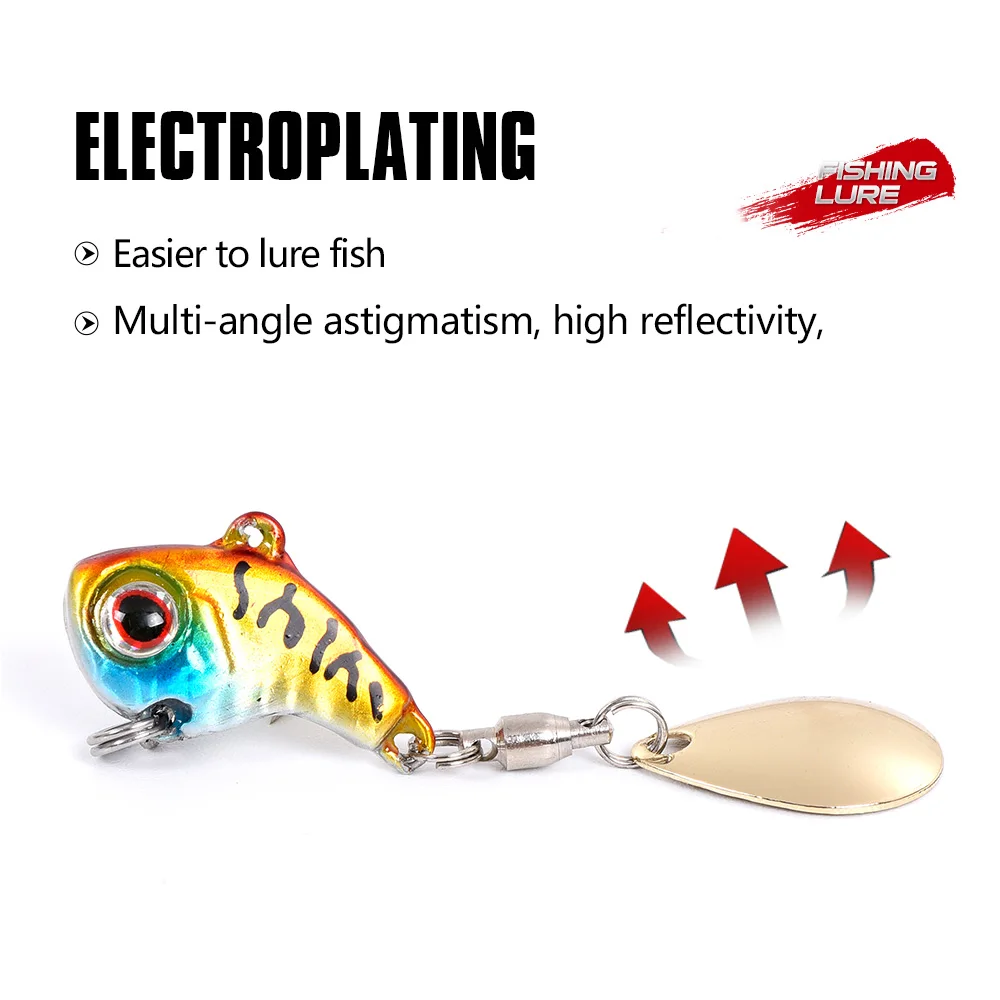 Oddfisher Jerkbait вращающаяся металлическая Приманка VIB walleye приманка для рыбной ловли