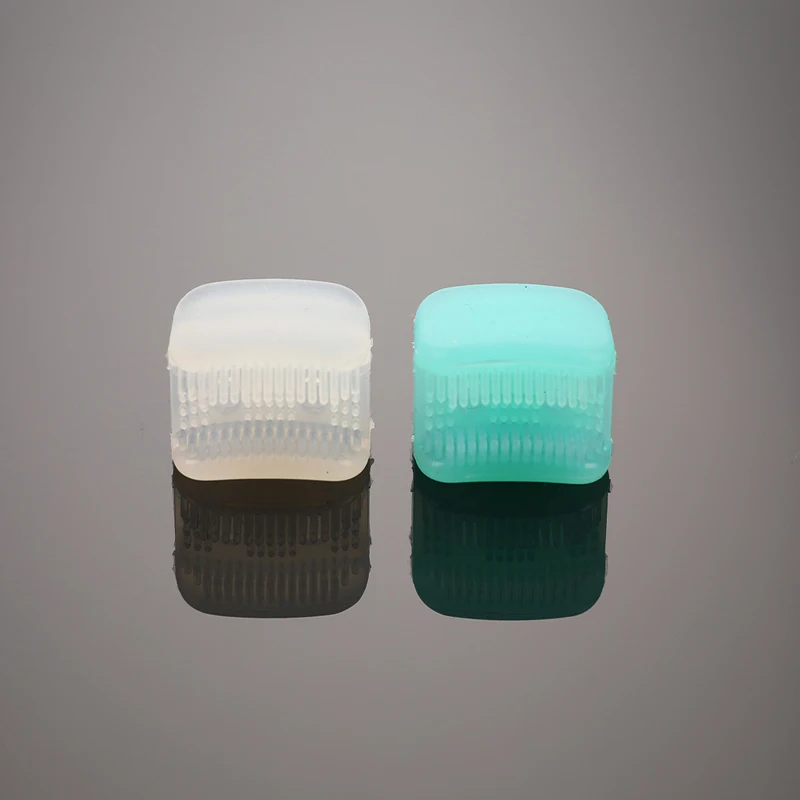 

Mini Toothbrush Food Grade Silicone Chewing 360 Cleaning Teeth Brushing Tool