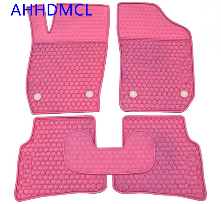 Автомобильные резиновые коврики Противоскользящие для ножек Polo 2009 2010 2011 2012 2013 2014