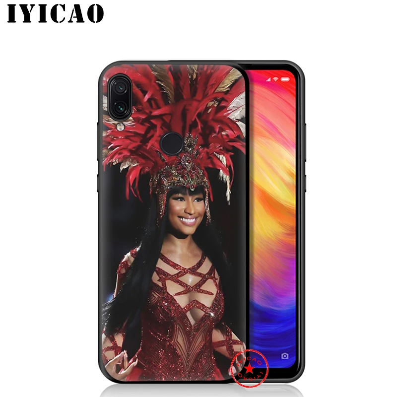 Популярный мягкий чехол IYICAO Nicki Minaj для Xiaomi Redmi Note 8 7 6 5 Pro 5A 4X силиконовый |