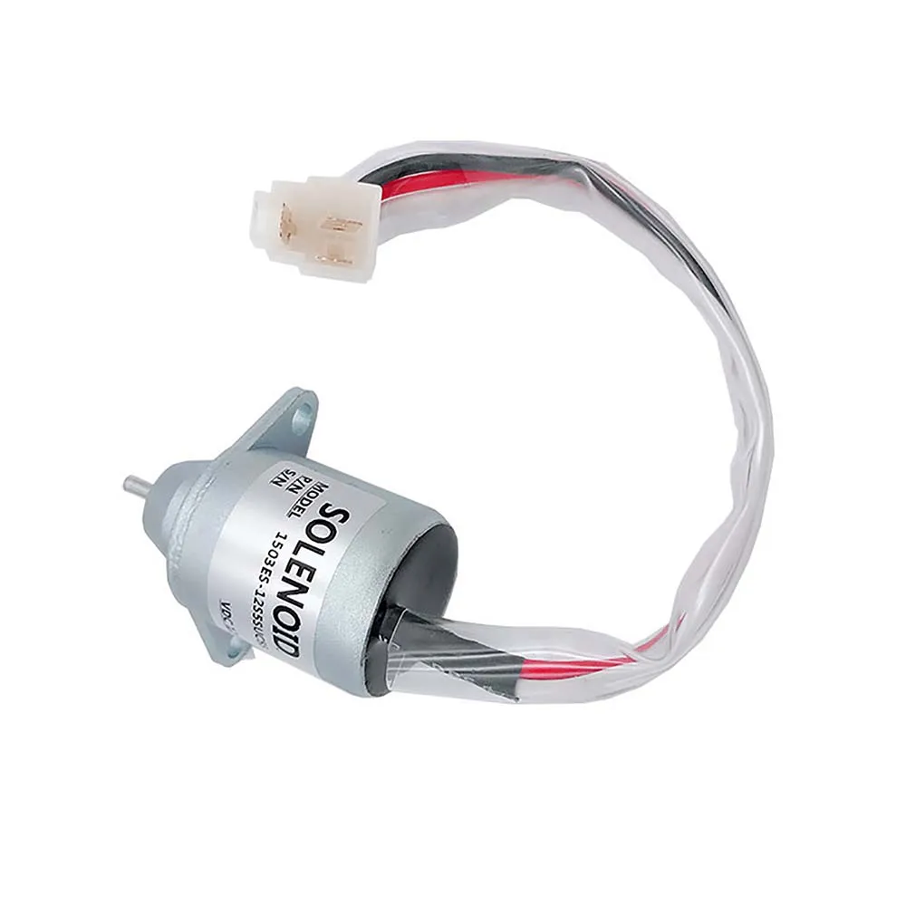 

Electric Solenoid Stop Valve 12V24V Flameout Switch Controller 1503ES-24S5SUC5S for Excavator