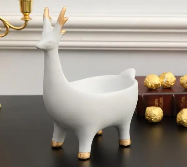 

DeerFigurine big mouth boar storage box home decoration ornamental resin art sculpture figurines home decor gift decorative