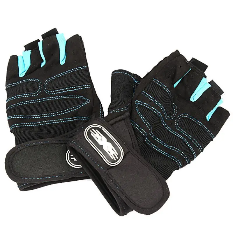 Перчатки с открытыми пальцами для мужчин и женщин портативные спортивные