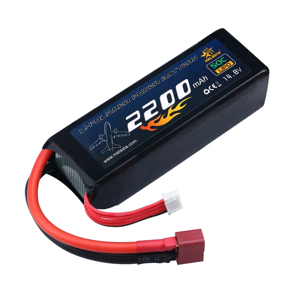 melasta 148 v 2200mah 50c 4s rc lipo аккумулятор с разъем