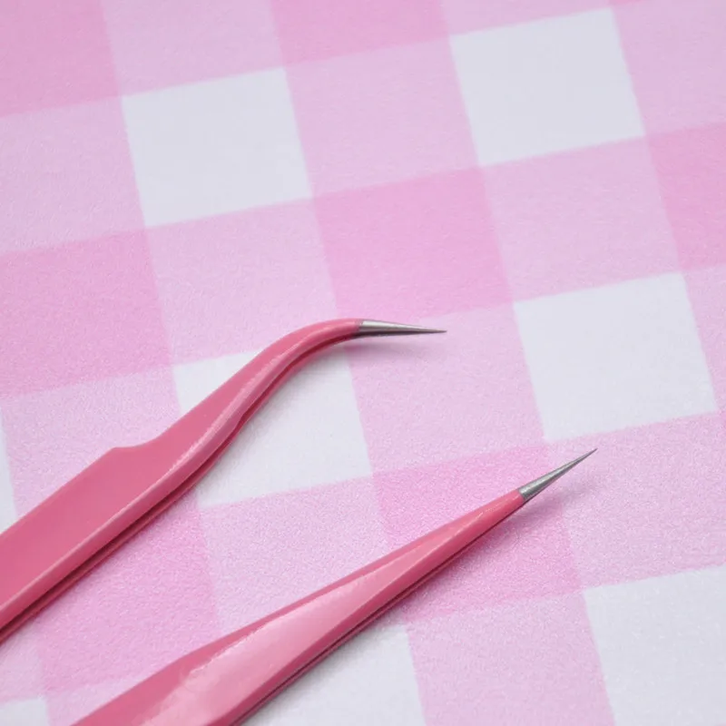 Пинцет из нержавеющей стали с изогнутыми точками для резки полимерной глины