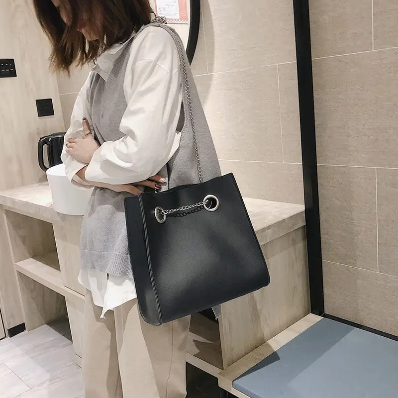 Женская сумка через плечо с цепочкой в Корейском стиле |