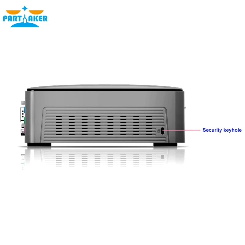 Причастник HTPC двойной дисплей DVI HDMI Intel Core i7 4700MQ процессор мини ПК Linux USB3.0 COM |
