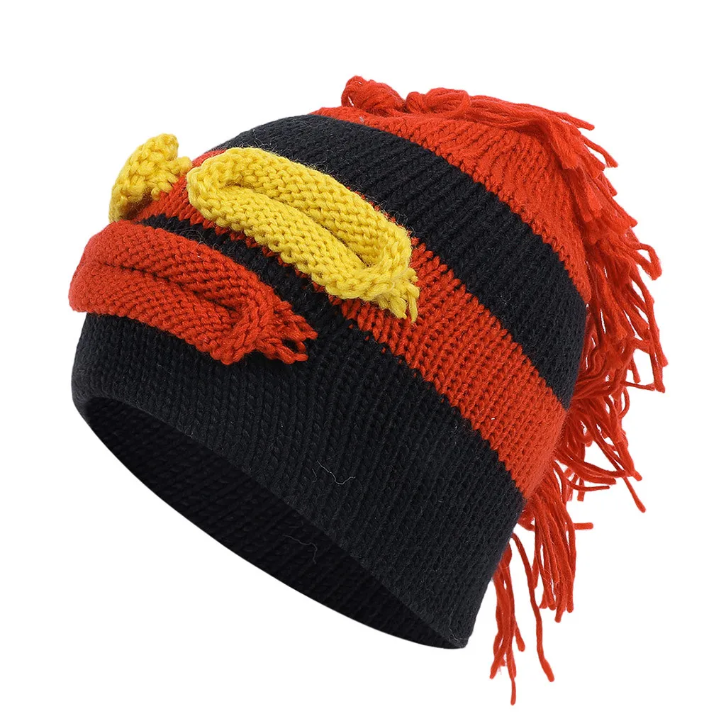 Новые модные женские зимние головные уборы повседневные вязаные шапки ручной