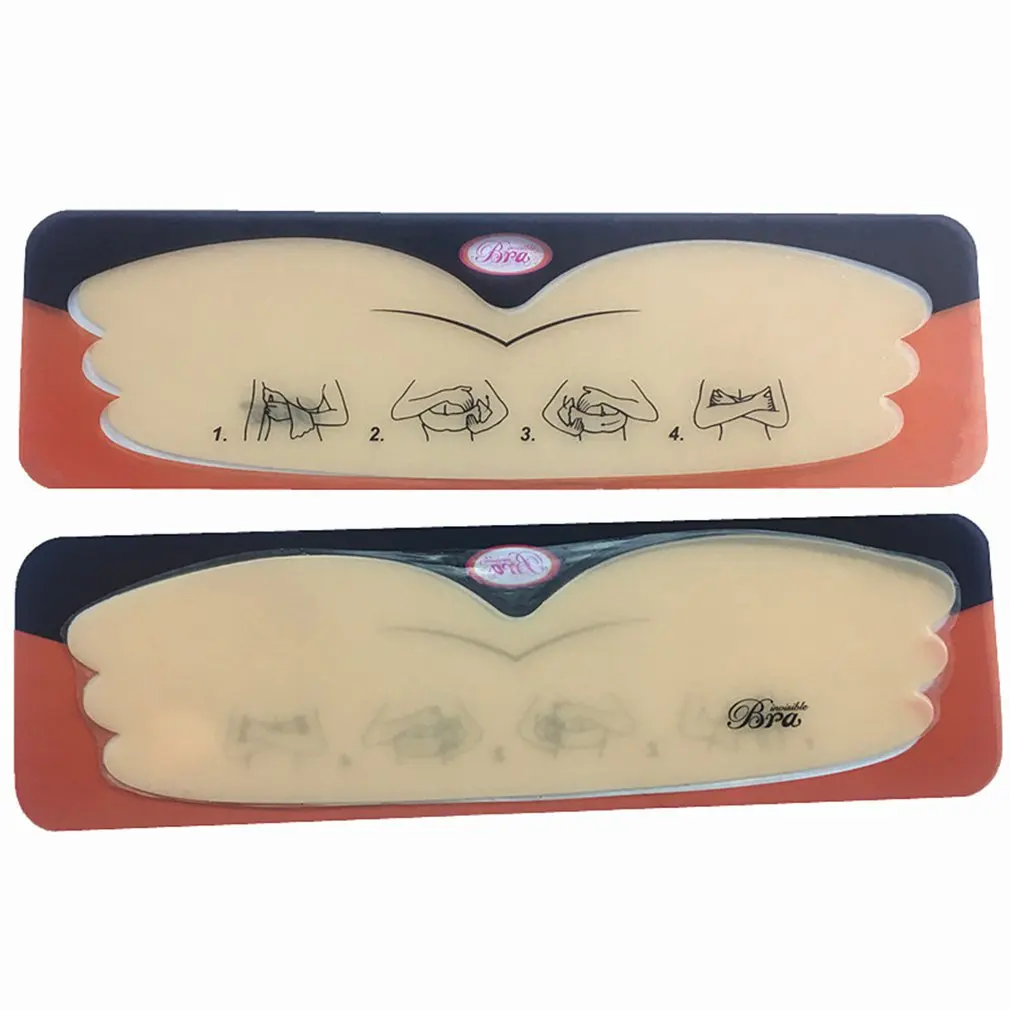 Новинка женские бюстгальтеры без бретелек с открытой спиной самоклеющийся