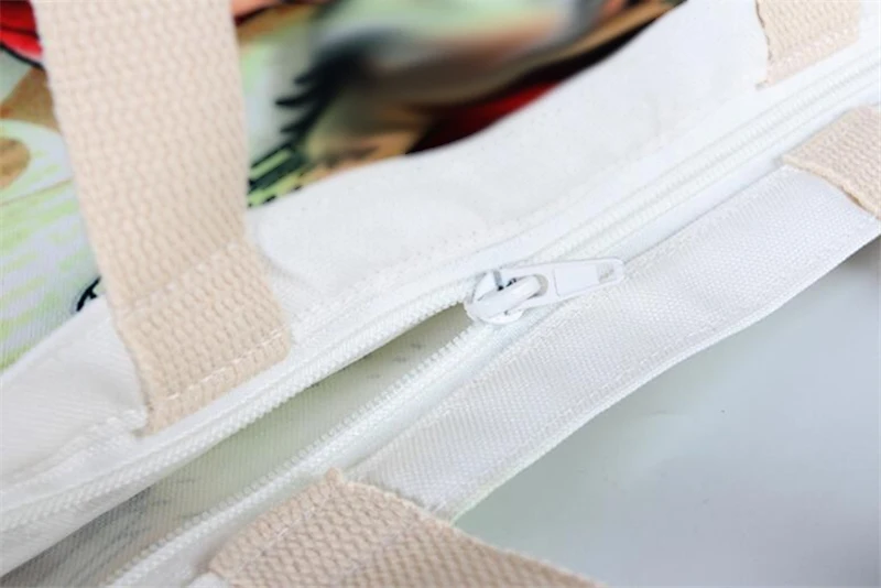 1 шт. Холщовая Сумка для покупок с принтом |