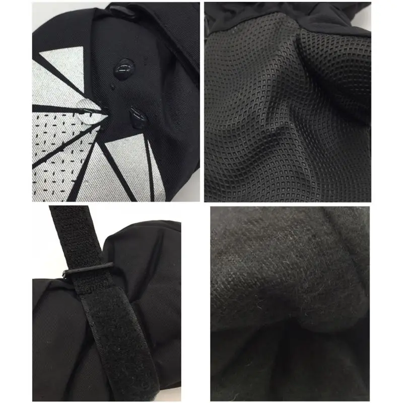 

Children Winter Warm Gloves Boys Girls Geometric Print Thick Windproof Mittens Skin-friendly breathable Children gloves