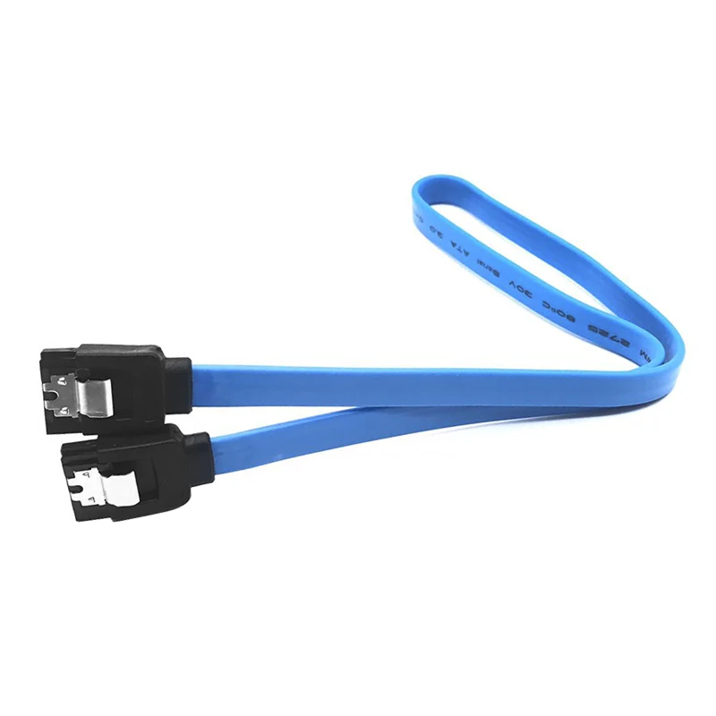 

40/50cm Sata3.0 Solid State Hard Disk Serial Data Cable Multi-Color Multi-Spec Flexible Sata Hard Disk Fast Transmission Cable