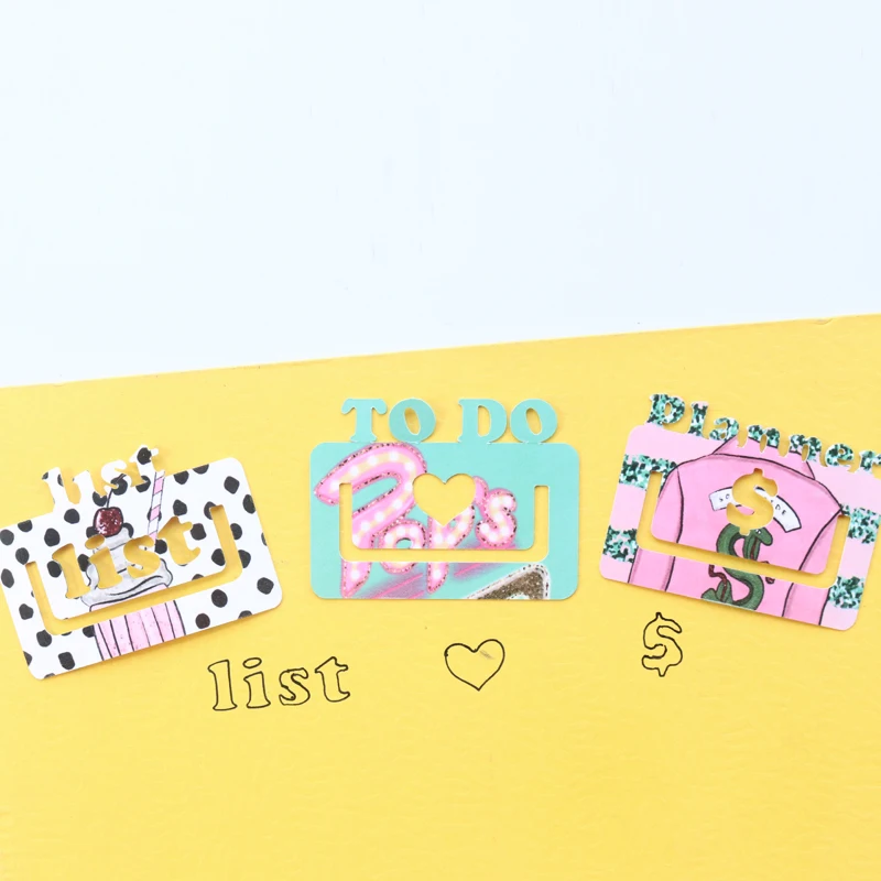 Индексный разделитель Domikee ручной работы милый органайзер для дневника офиса