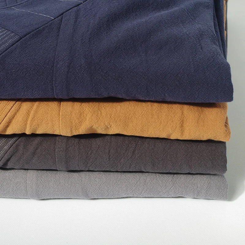 Осенне-зимнее льняное пальто для монахов длинное натуральная весна осень и зима |