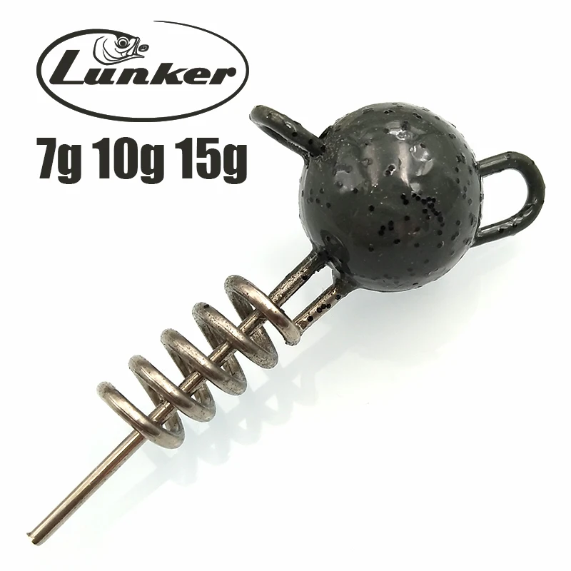 

Lunker flexhead 7 г, 10 г, 15 г, тыква, зеленая, красная, щука, мускус, такелаж, мягкие приманки, винтовой Центральный штифт, скребок, вес лобзика