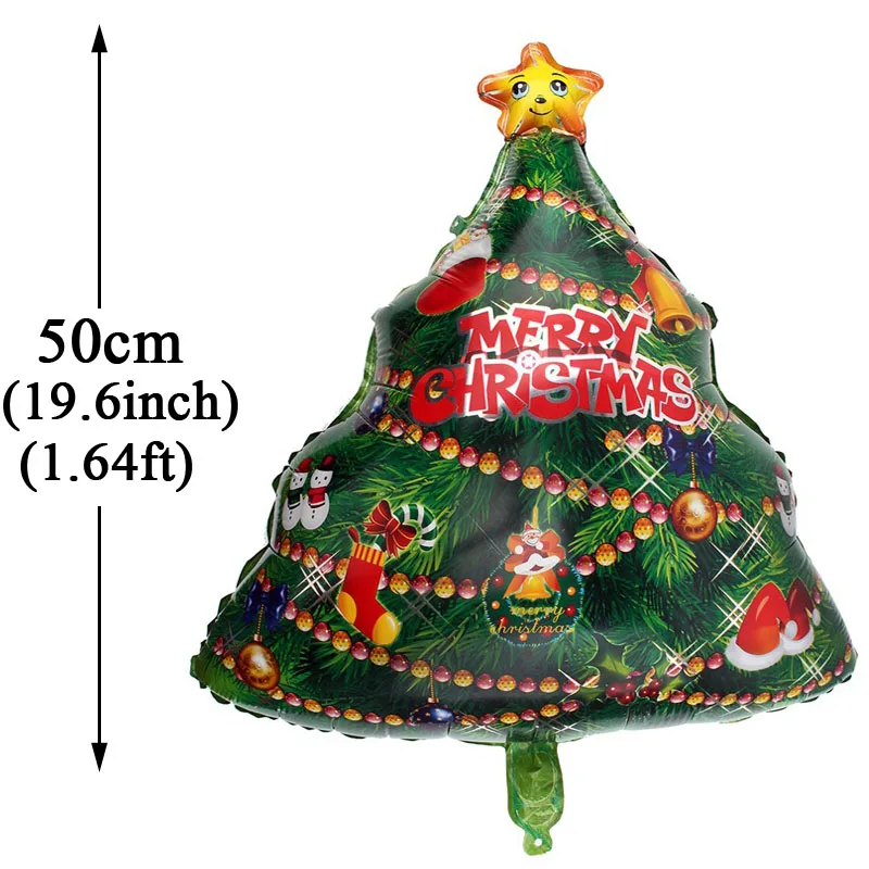1pcs Tree 40 дюймов золотые шары из фольги в виде цифр рождественские украшения для дома счастливый год Декор розовое золото серебро большой гелиевый Глобус - Цвет: 1pcs Tree