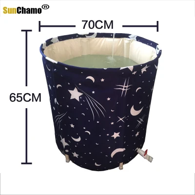 Ванна для взрослых домашняя полноразмерная Складная съемная Удлиняющая ванна