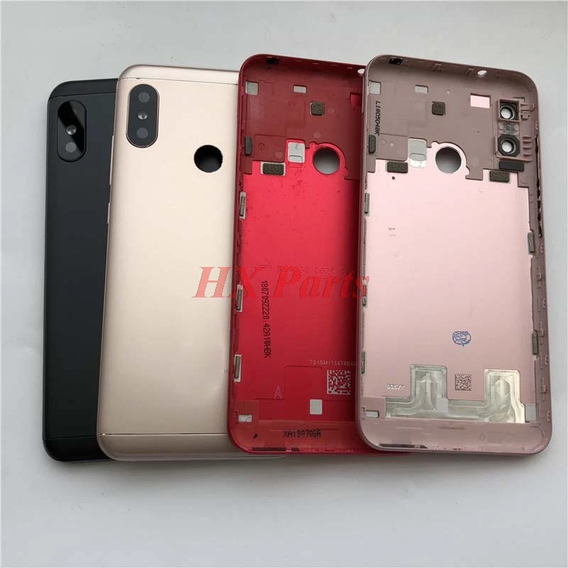 Задняя крышка корпуса для Xiaomi Redmi 6 Pro / Mi A2 Lite задняя батарейного отсека с боковыми