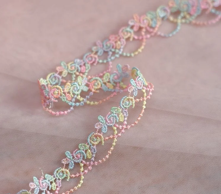 Кружевная аппликация для одежды домашнего текстиля 3 метра | Дом и сад