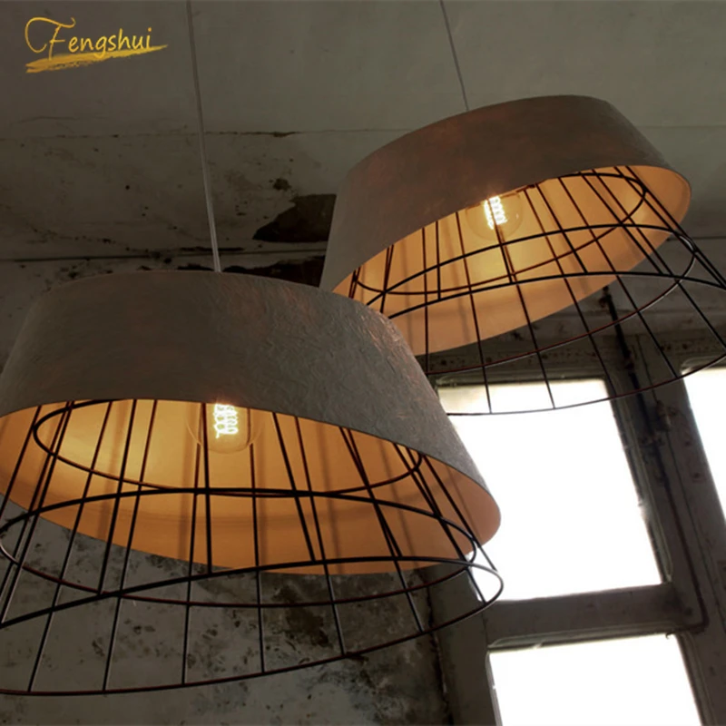 

Железные подвесные светильники в скандинавском стиле, декоративные американские промышленные лампы для столовой, ресторана, кухни, кафе, П...