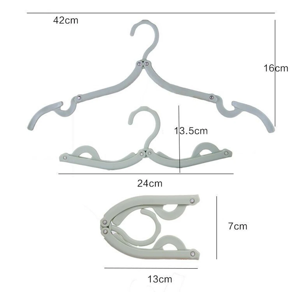Новый! Складная пластиковая вешалка для одежды и брюк носков переносной