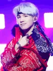 Картина по номерам на холсте рисование BTS Suga - 817 30X40
